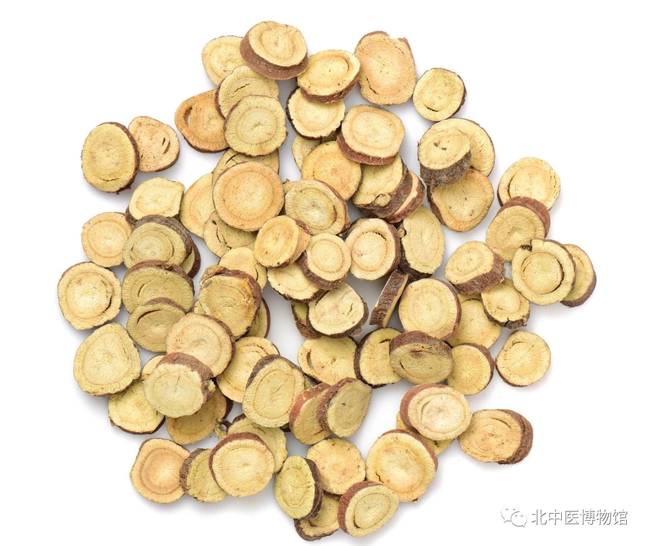 中国传统中草药成分，白色衬底上分离高清摄影大图-千库网